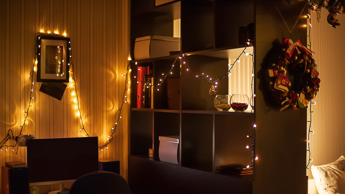 7 Ways To Add Extra Sparkle Using String Lights And LEDs During The Holidays