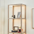 FENLO Fantasy Plus - Wide Glass Display Shelves with Dimmable LED Lights